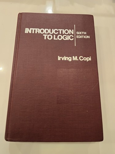 Introduction logic 6th ed - logic,,